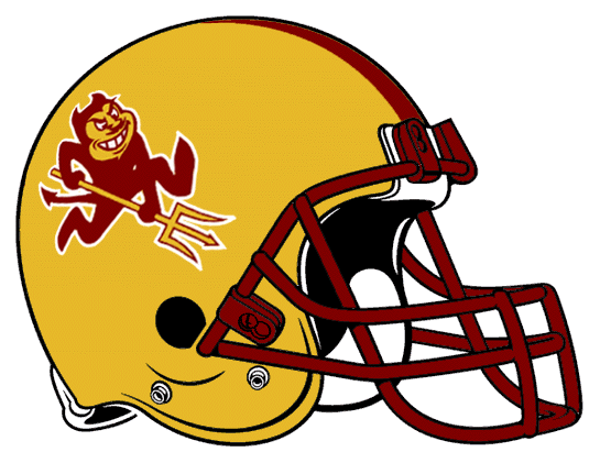 Arizona State Sun Devils 1996-2010 Helmet Logo DIY iron on transfer (heat transfer)